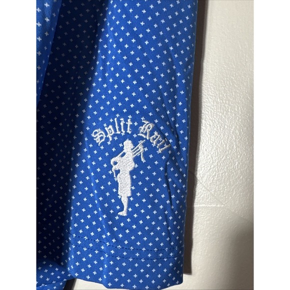 FootJoy FJ Performance Stretch Golf Polo Mens XXL Split Rail Logo Embroidery - Picture 2 of 6